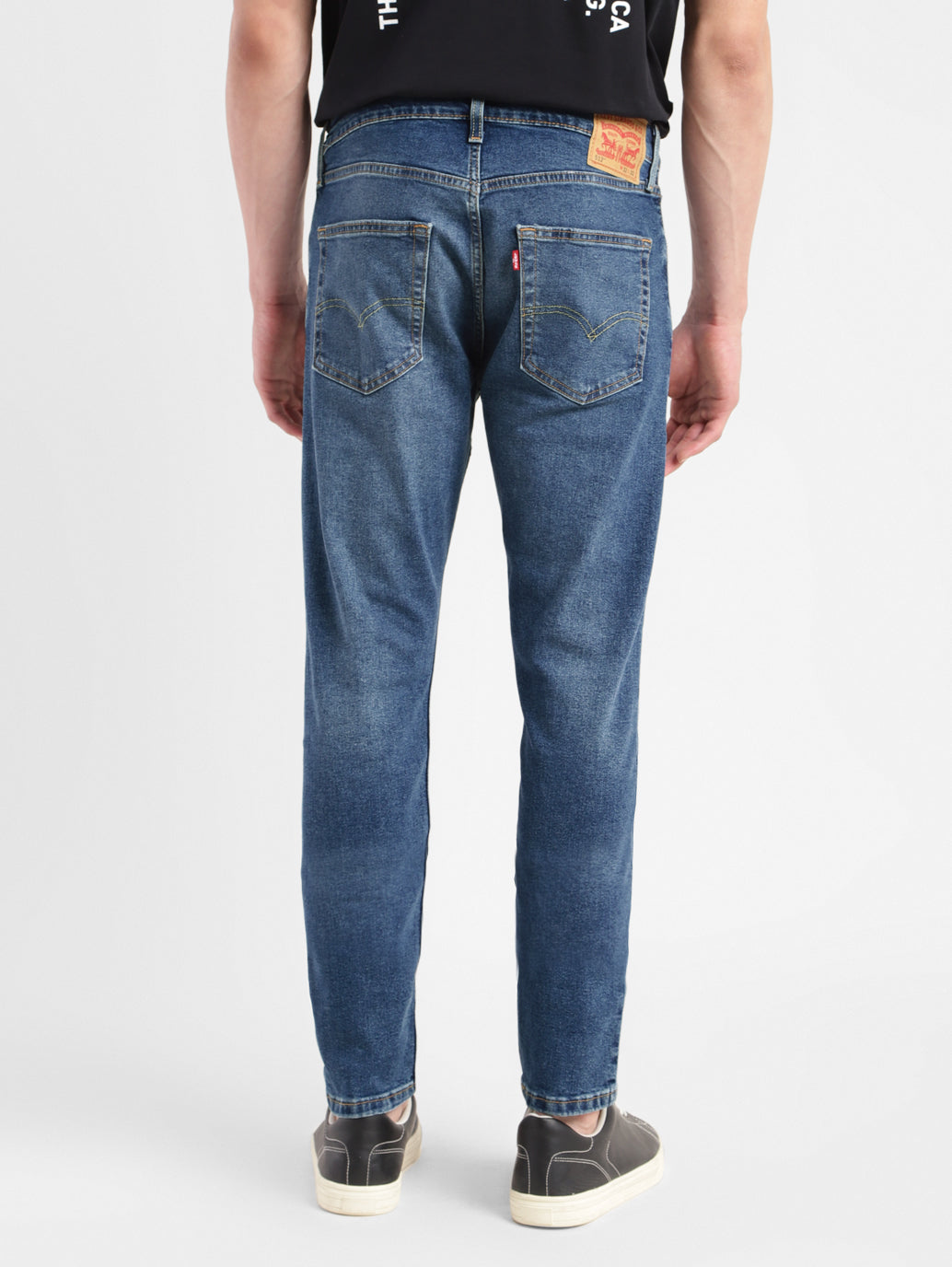 Men's 512 Blue Slim Tapered Fit Jeans