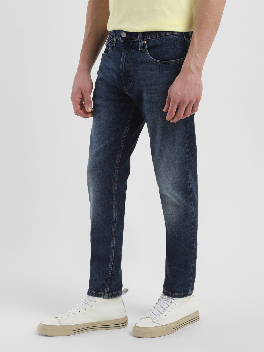 Men's 512 Navy Slim Tapered Fit Jeans