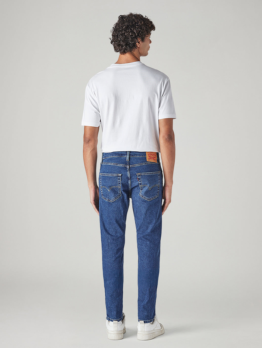 Men's 512 Blue Slim Tapered Fit Mid Rise Jeans - 20 View