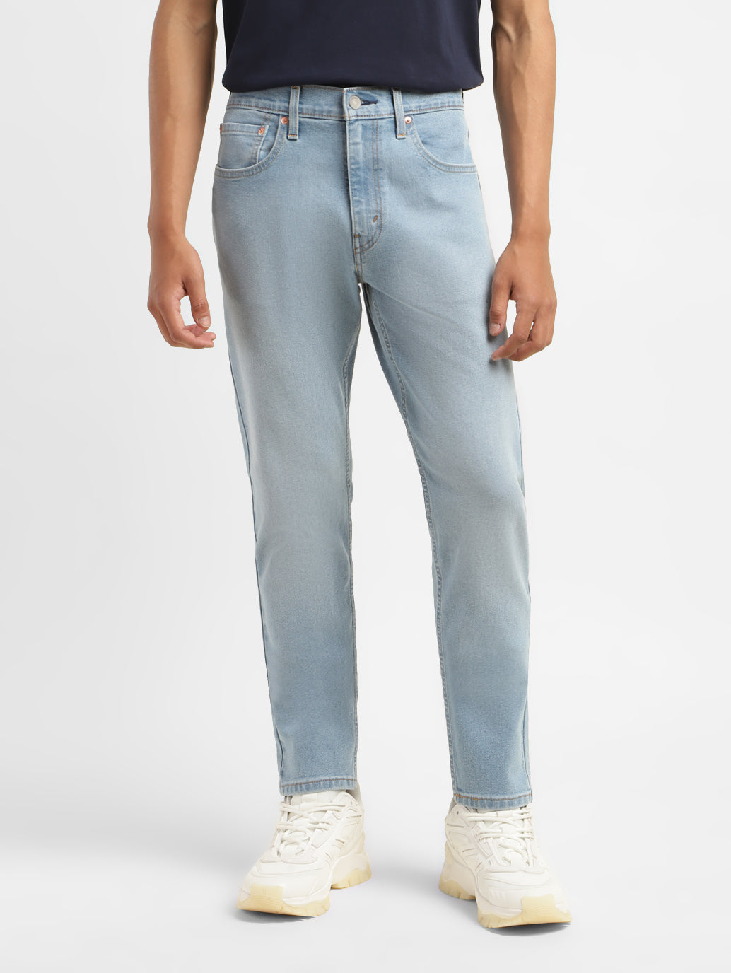 Men's 512 Blue Slim Tapered Fit Mid Rise Jeans