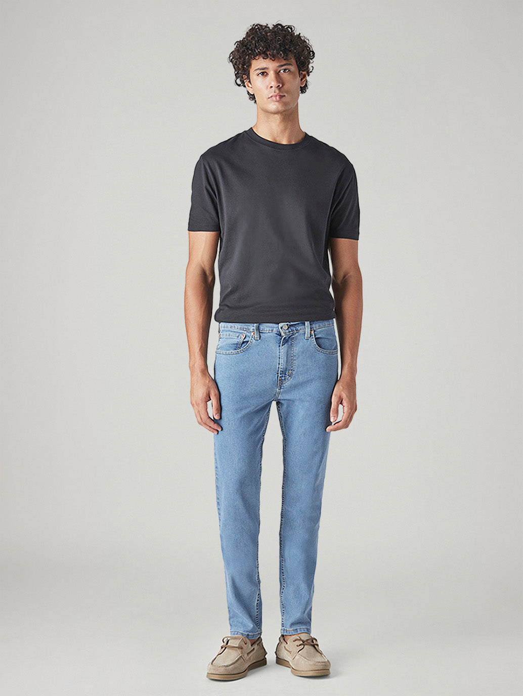 Men's 512 Light Blue Slim Tapered Fit Mid Rise Jeans - 89f3f57f-944f-49d0-9482-a8f7decf06e9 View