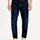 Men's 512 Dark Blue Slim Tapered Fit Mid Rise Jeans - Front View