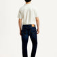 Men's 512 Dark Blue Slim Tapered Fit Mid Rise Jeans - Back View