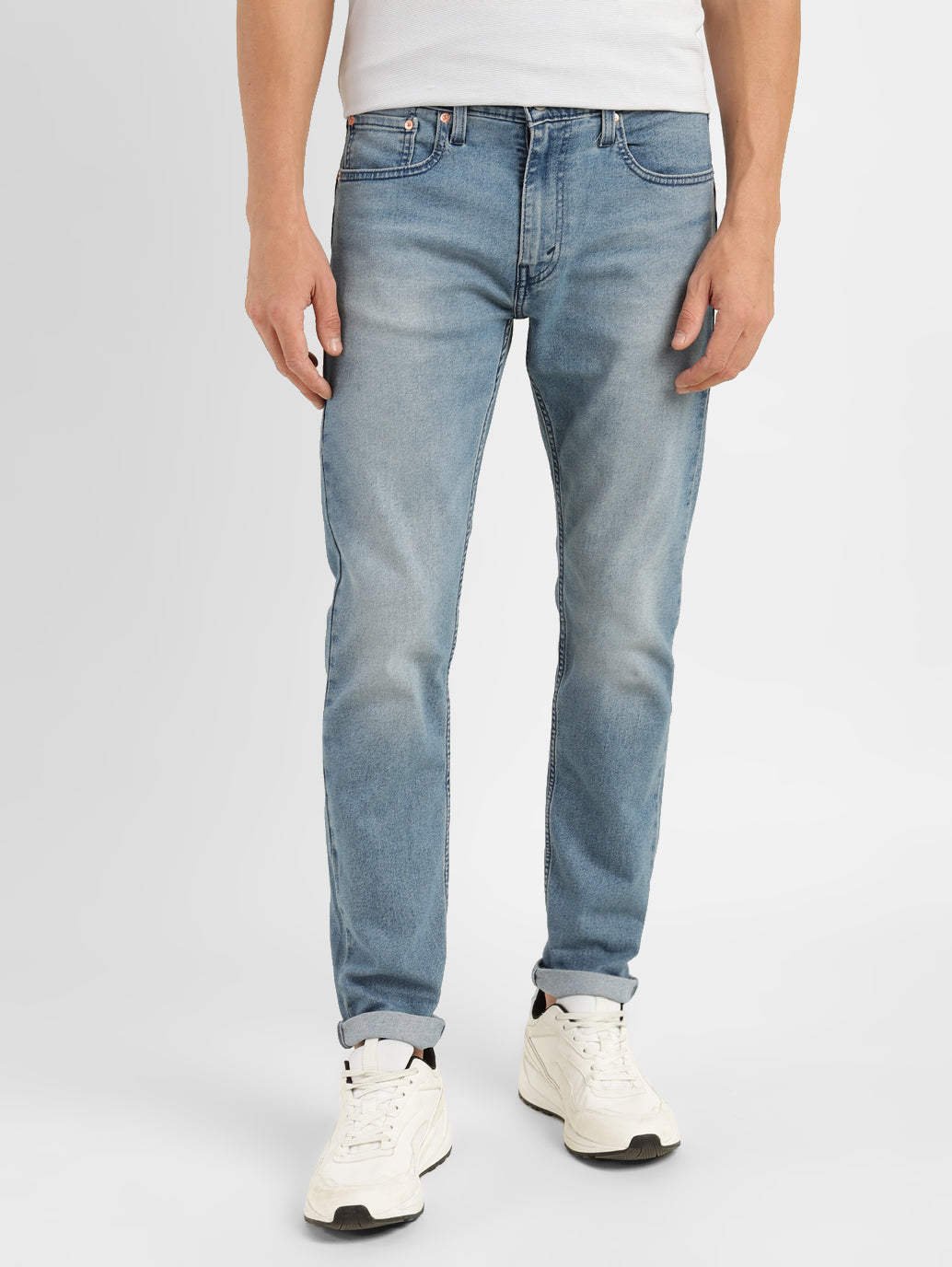 Men's 512 Blue Slim Tapered Fit Jeans