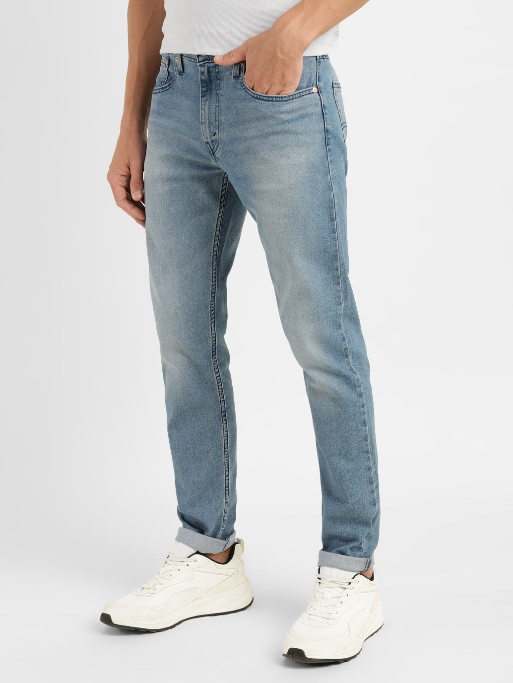 Men's 512 Blue Slim Tapered Fit Jeans