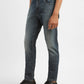 Men's 512 Navy Blue Slim Tapered Fit Mid Rise Jeans - 90aca449-061c-4303-b089-00170e04057c View