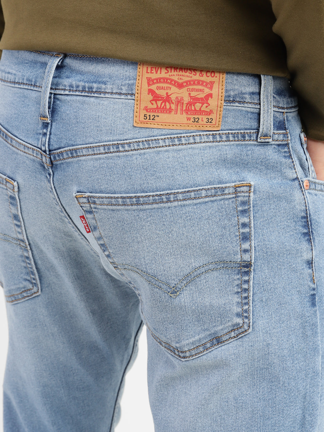 Men's 512 Blue Slim Tapered Fit Mid Rise Jeans – Levis India Store