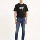 Men's 512 Blue Slim Tapered Fit Mid Rise Jeans - e0150185-b9b1-4bc4-9ab9-3aa179748785 View