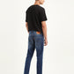 Men's 512 Blue Slim Tapered Fit Mid Rise Jeans - 745a38b6-f48b-4a71-a5dc-899eaf00fc0d View