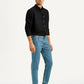 Men's 512 Blue Slim Tapered Fit Mid Rise Jeans - Side View