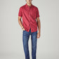 Men's 512 Dark Blue Slim Tapered Fit Mid Rise Jeans - Styleshot View