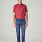 Men's 512 Dark Blue Slim Tapered Fit Mid Rise Jeans - Front View