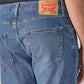 Men's 512 Blue Slim Tapered Fit Mid Rise Jeans - 20 View