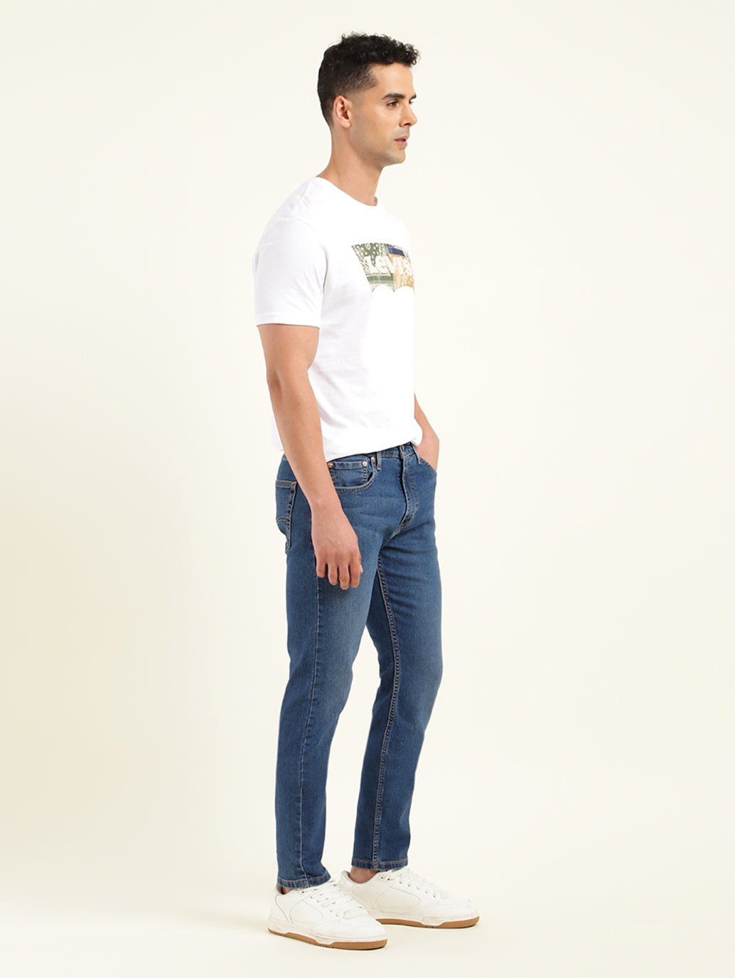 Men's 512 Blue Slim Tapered Fit Jeans