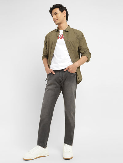 levi's Men's 512 Charcoal Grey Slim Tapered Fit Mid Rise Jeans-picture-12