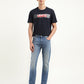 Men's 512 Blue Slim Tapered Fit Mid Rise Jeans - 7e0c2e67-7a7f-4156-9497-006394a933cc View