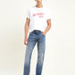 Men's 512 Blue Slim Tapered Fit Mid Rise Jeans - Styleshot View