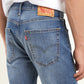 Men's 512 Blue Slim Tapered Fit Mid Rise Jeans - BackDetails View