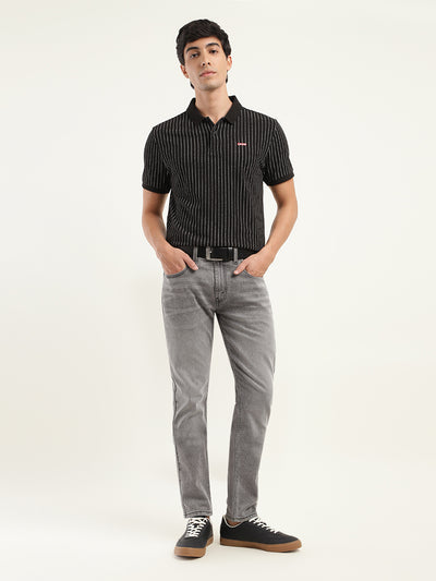 levi's Men's 512 Grey Slim Tapered Fit Mid Rise Jeans-picture-37