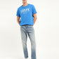 Men's 512 Blue Slim Tapered Fit Mid Rise Jeans - 20shot View