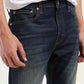 Men's 512 Blue Slim Tapered Fit Mid Rise Jeans - 8a369526-ff19-4ee2-8eb5-10f28c22b88a View