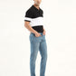 Men's 512 Indigo Slim Tapered Fit Mid Rise Jeans - Side View