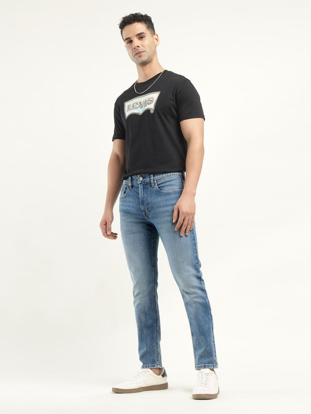 Men's 512 Indigo Slim Tapered Fit Mid Rise Jeans