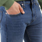 Men's 512 Indigo Slim Tapered Fit Mid Rise Jeans - Detail View