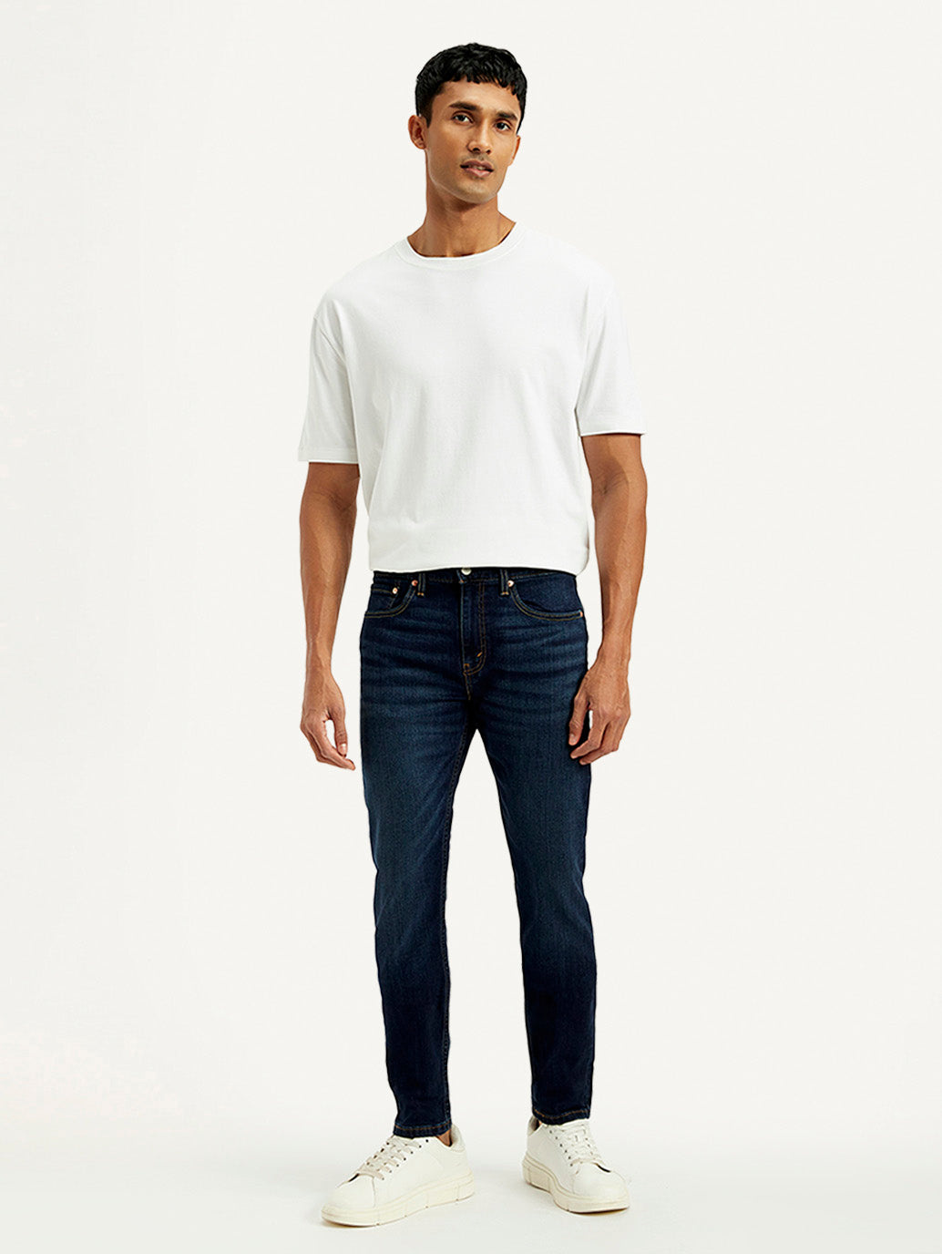 Men's 512 Indigo Slim Tapered Fit Mid Rise Jeans