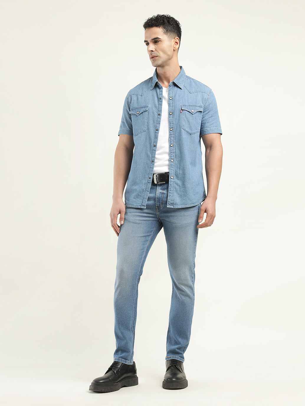 Men's 512 Indigo Slim Tapered Fit Mid Rise Jeans