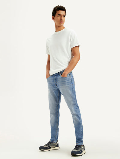 levi's Men's 512 Indigo Slim Tapered Fit Mid Rise Jeans-picture-17