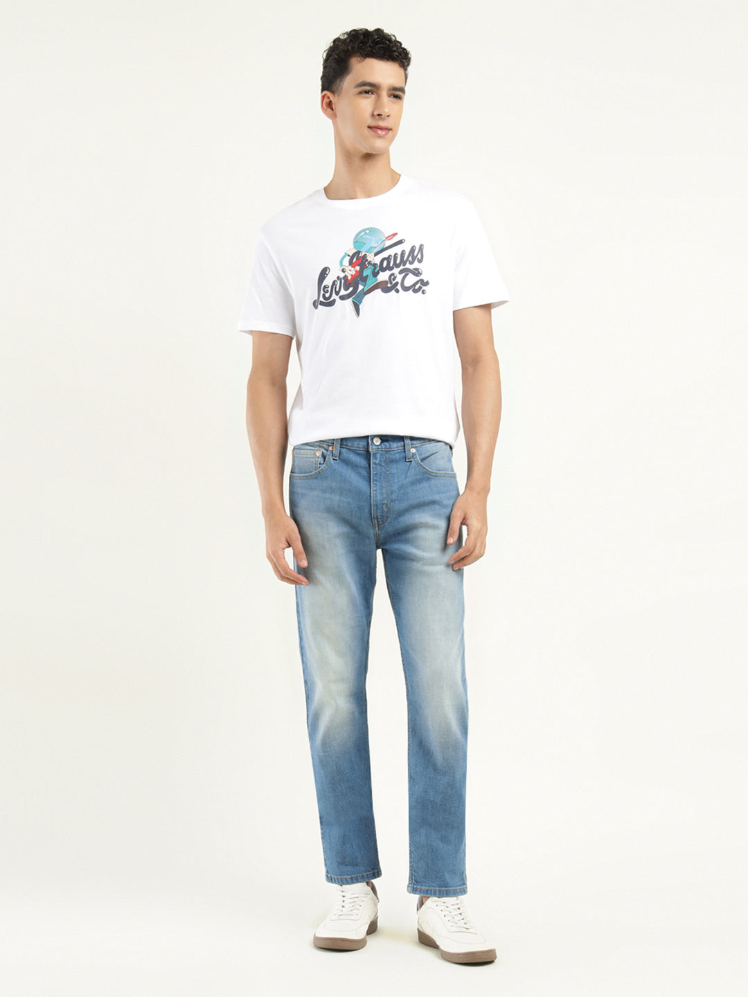 Men's 512 Indigo Slim Tapered Fit Mid Rise Jeans