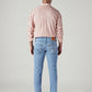 Men's 512 Light Blue Slim Tapered Fit Mid Rise Jeans - Back View
