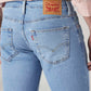 Men's 512 Light Blue Slim Tapered Fit Mid Rise Jeans - Detail View