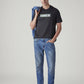 Men's 512 Blue Slim Tapered Fit Mid Rise Jeans - Styleshot View