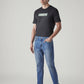 Men's 512 Blue Slim Tapered Fit Mid Rise Jeans - Side View