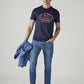 Men's 512 Dark Indigo Slim Tapered Fit Mid Rise Jeans - Styleshot View
