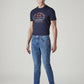 Men's 512 Dark Indigo Slim Tapered Fit Mid Rise Jeans - Side View