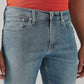 Men's 512 Blue Slim Tapered Fit Mid Rise Tinted Jeans - Detail View
