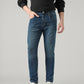Men's 512 Blue Slim Tapered Fit Mid Rise Jeans - Front View