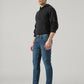 Men's 512 Blue Slim Tapered Fit Mid Rise Jeans - Side View