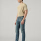 Men's 512 Blue Slim Tapered Fit Mid Rise Jeans - Side View