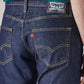 Men's 512 Dark Indigo Slim Tapered Fit Mid Rise Jeans - Detail View