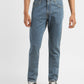 Men's 511 Blue Slim Fit Mid Rise Jeans - 77917a42-bd0a-409f-a56e-cc54a473d461 View