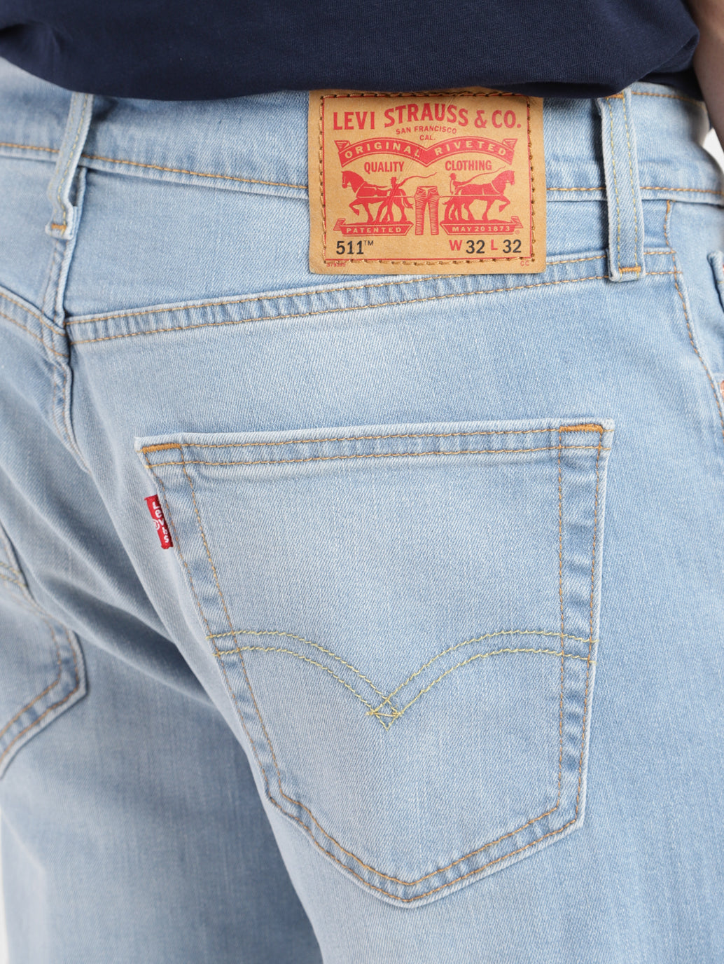 Men's 511 Blue Slim Fit Mid Rise Jeans – Levis India Store