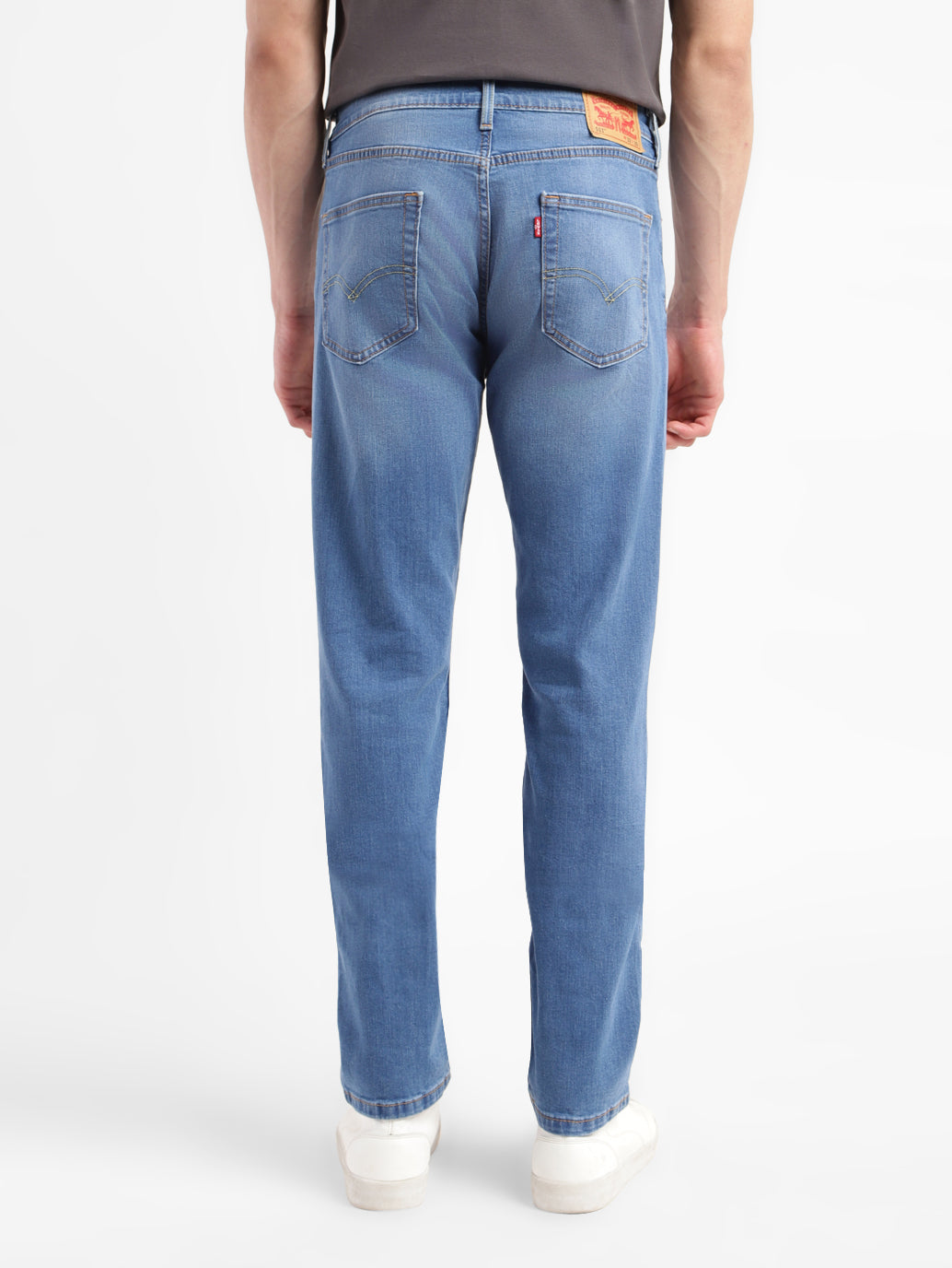 Men's 511 Navy Blue Slim Fit Mid Rise Jeans - a7c7ed75-4fad-4ab7-aa74-61e6d4368ba0 View