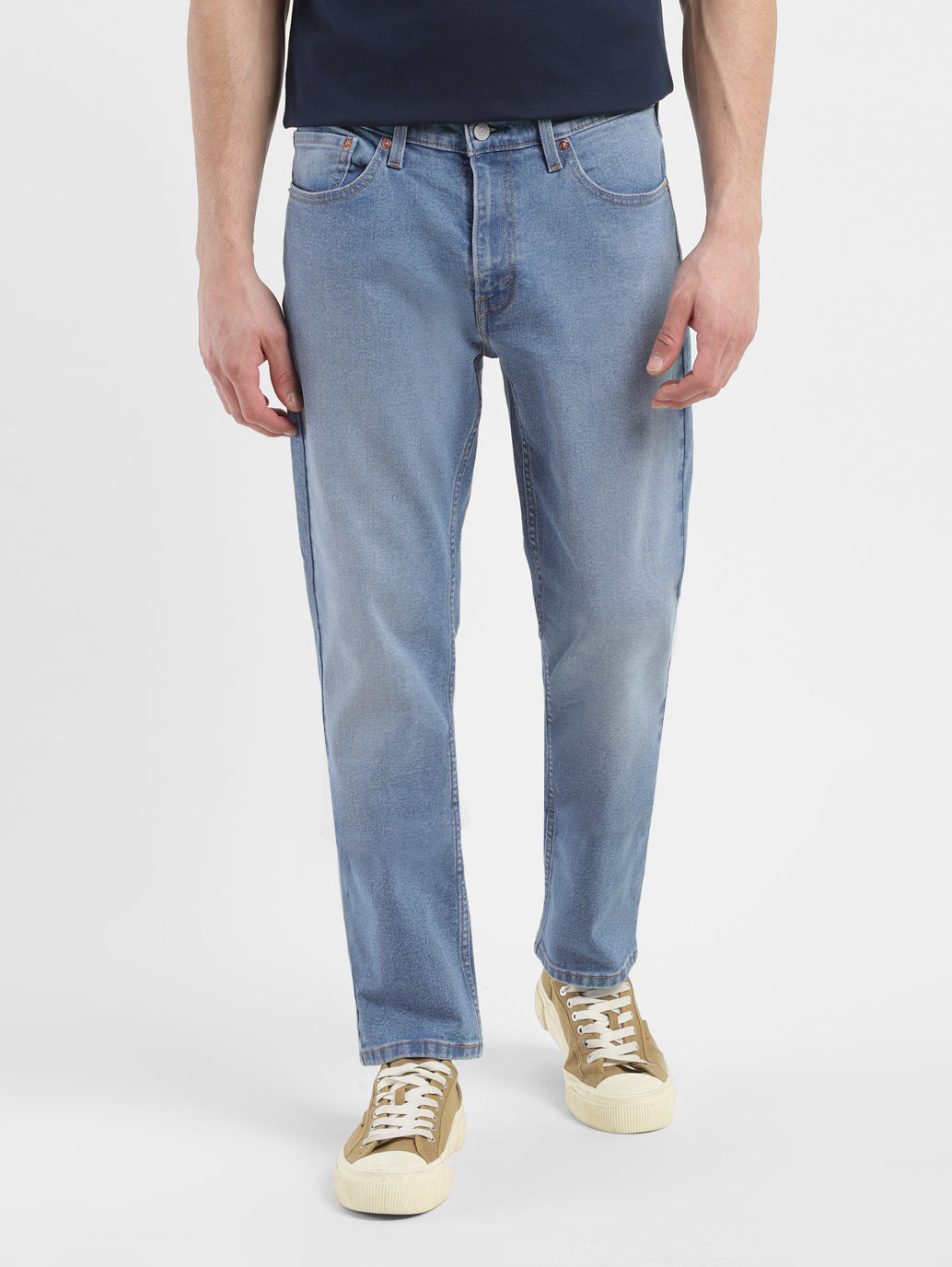 Men's 511 Blue Slim Fit Mid Rise Jeans - 4fd69684-40ad-46ff-b424-c745b9c5580e View