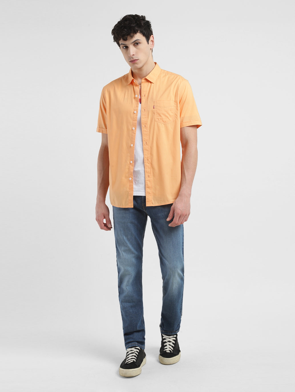 Men's 511 Blue Slim Fit Mid Rise Jeans