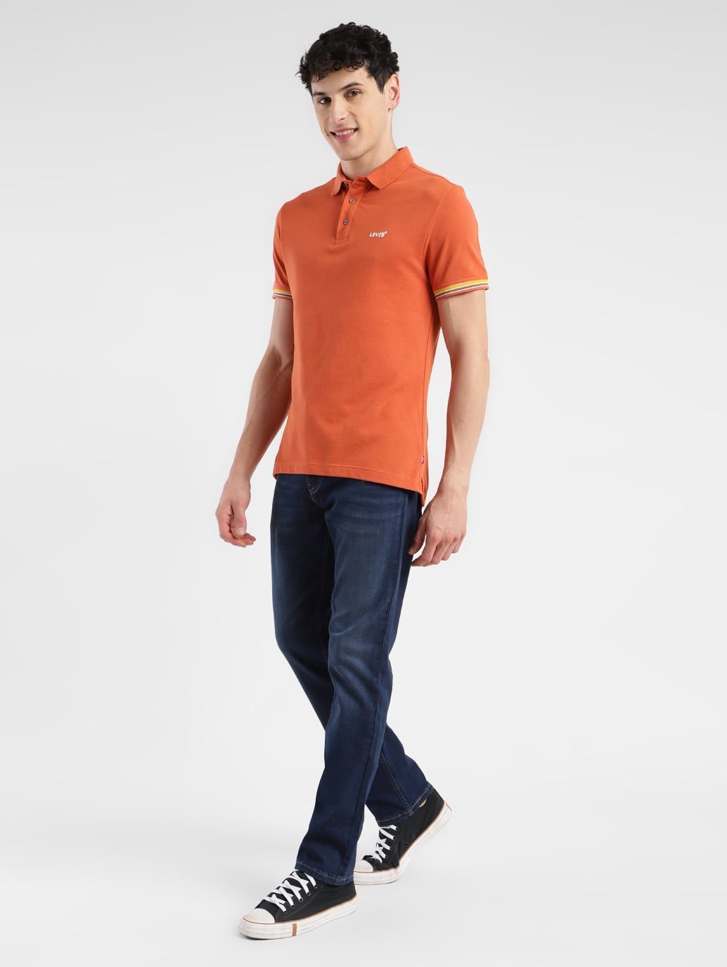 Men's 511 Blue Slim Fit Mid Rise Jeans