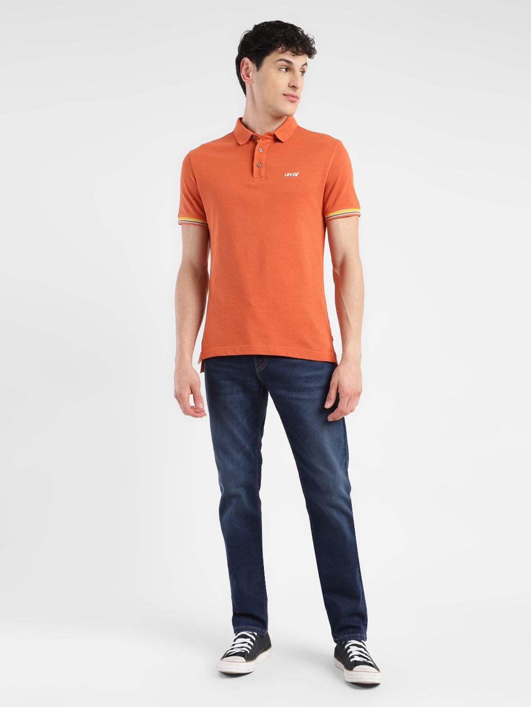 Men's 511 Blue Slim Fit Mid Rise Jeans